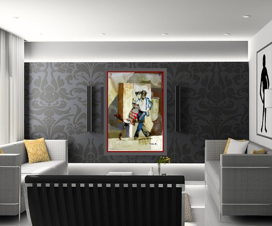 ARGENTINE TANGO  31"X43"