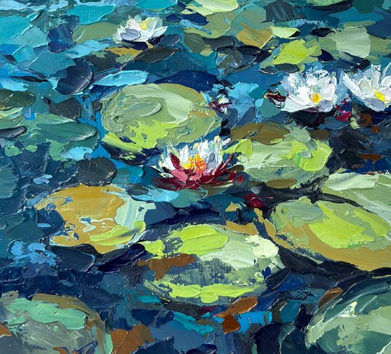 "Water lilies on Lake Bled"