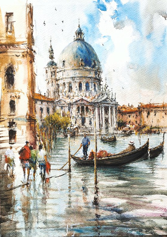 Basilica and Canal Grande II