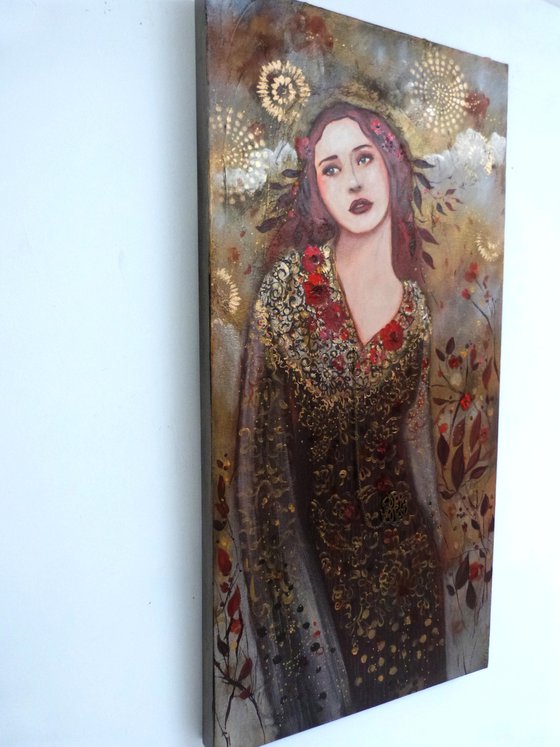 Autumn muse 40x80cm