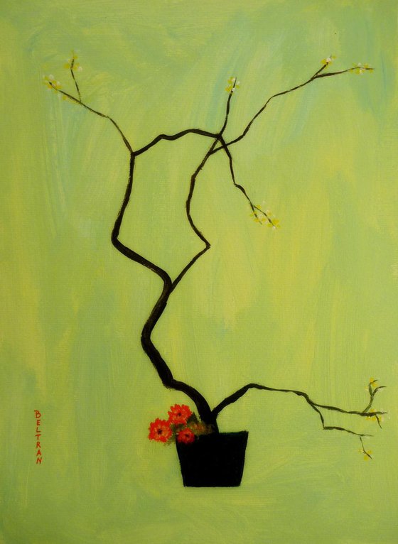 IKEBANA.MEDITATION / 15,75 x 11,81 in ( 30 x 40 cm )