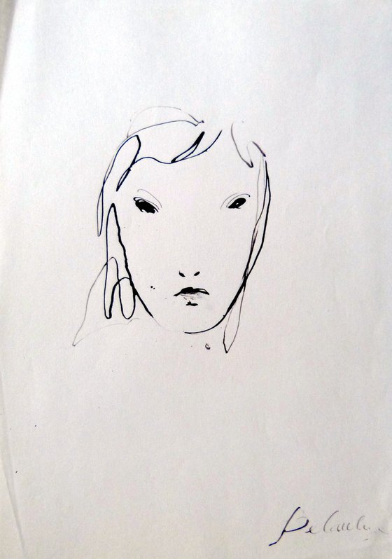 Minimalist Portrait 4, 21x29 cm