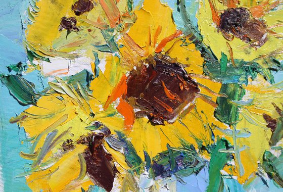 " Sunflowers "