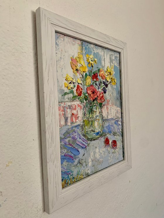 Still life with flowers