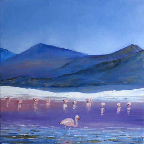 Pink Valley by Olga Tretyak