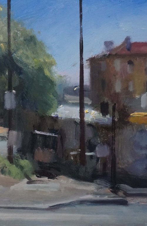 The quay at Vitry by Manuel Leonardi