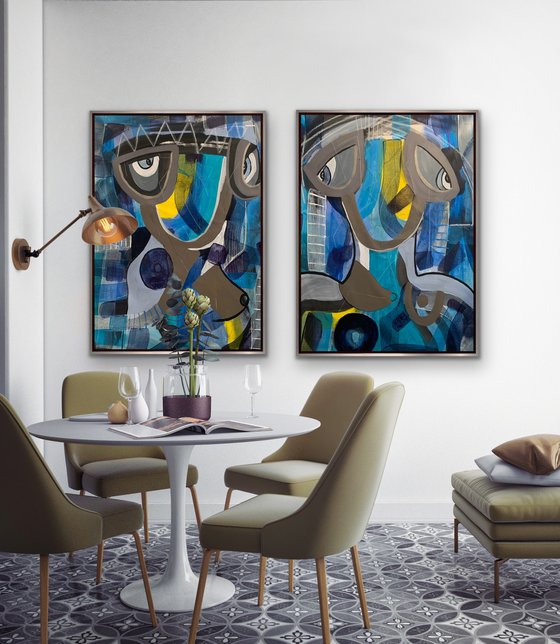Growth (Diptych)