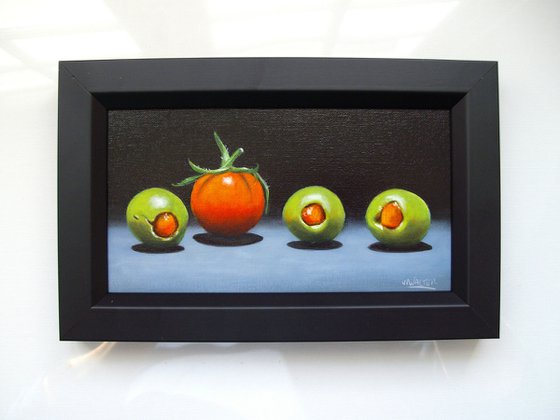 Olives cherries