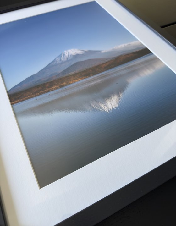 FUJI UNDER THE MOON
