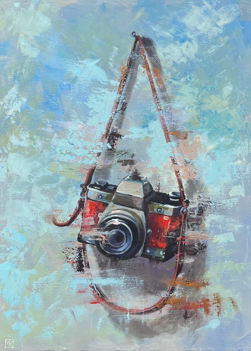 Awaiting The Frame By Maria Kireev, 20 X 28, Artwork For Sale On Artfinder