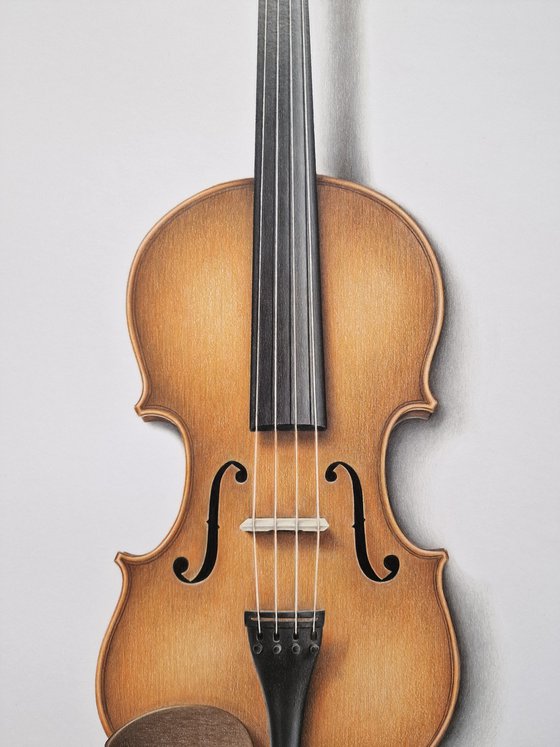 Violin Trompe L'oeil