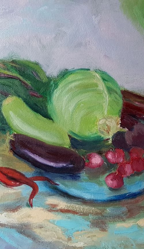 Vegetable still life by Svetlana Grishkovec-Kiisky