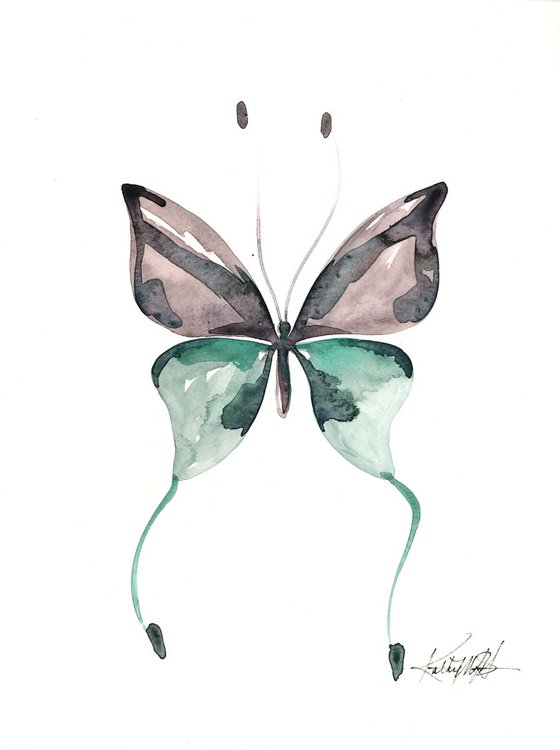 Watercolor Butterfly 12