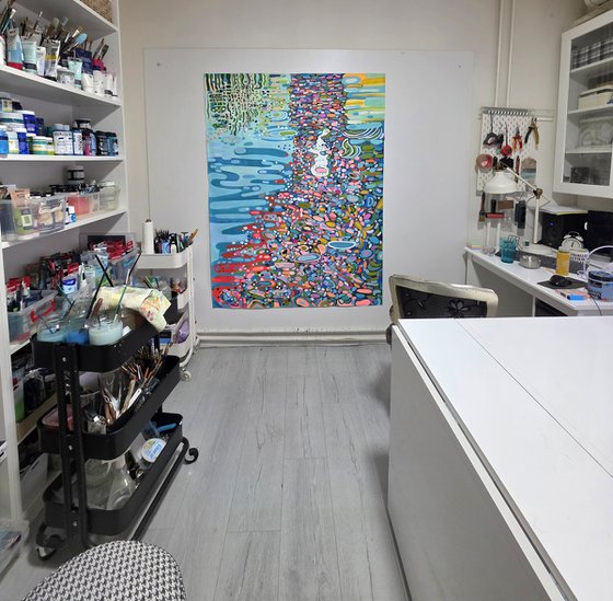 Water reflection ( Reserved for M. L )