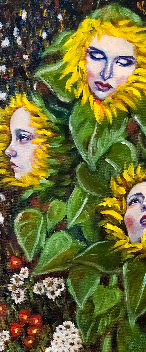 Sunflower Girls by Lucy Morningstar