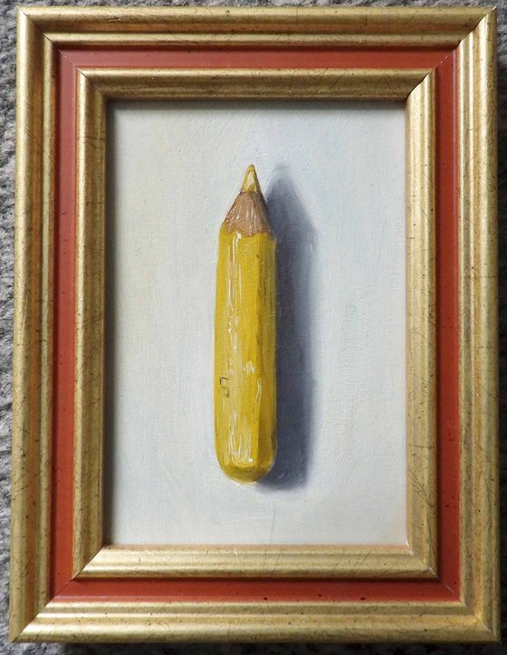 My Little Yellow Pencil (framed)