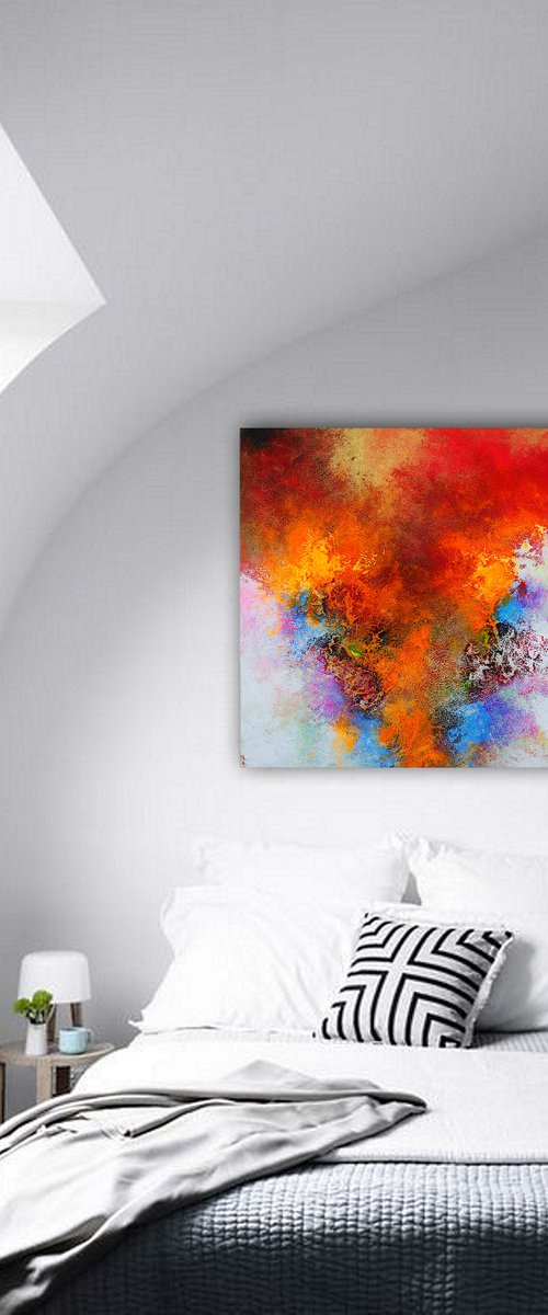 100x100cm. / Abstract ART / Episode 87 by Alex Senchenko