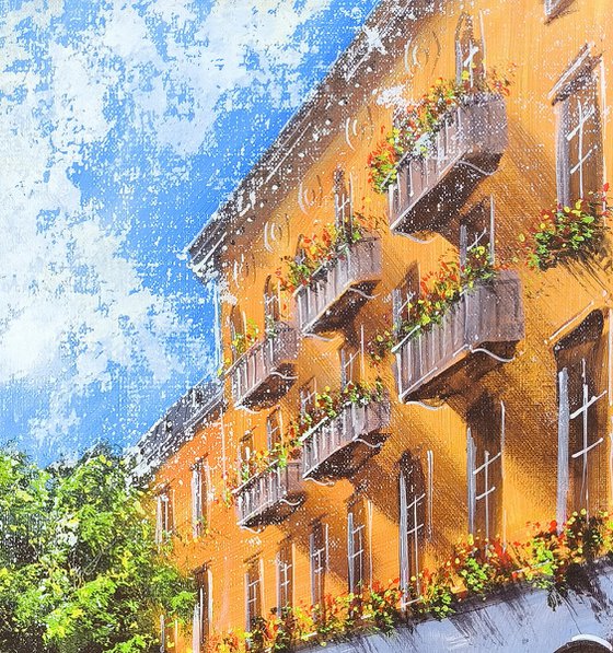 Sunlit Balconies