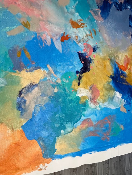 "Soar in the clouds"