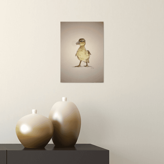 Duckling painting