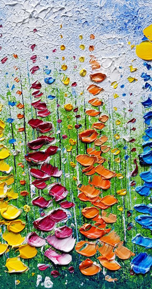 "Foxgloves & Flowers in Love" by Phil Broad