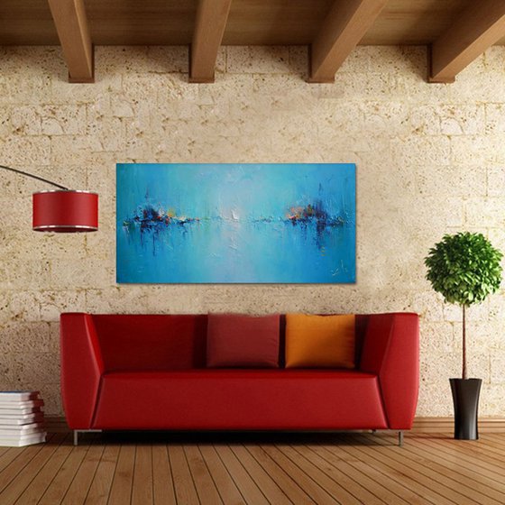 Horizons, Abstract landscape painting