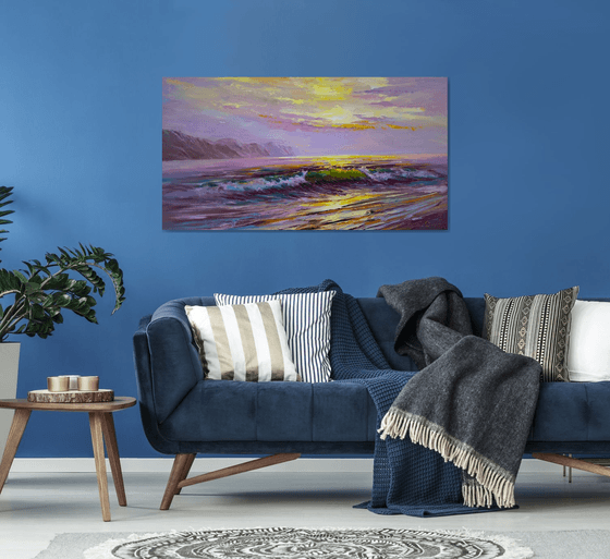 Ocean's gentle awakening