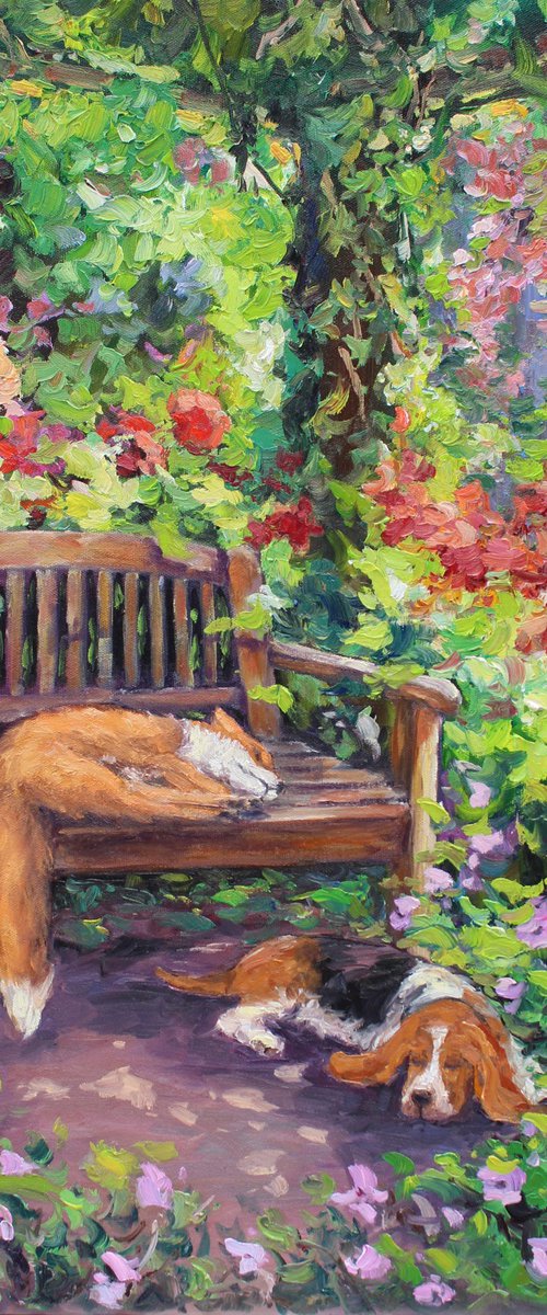 The Fox And The Hound by Kristen Olson Stone