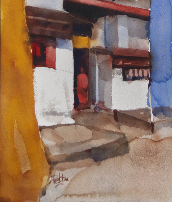 Flagposts for the tiny gate
