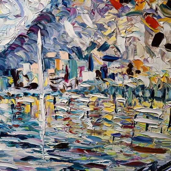 Parco Ciani, luce che scorre