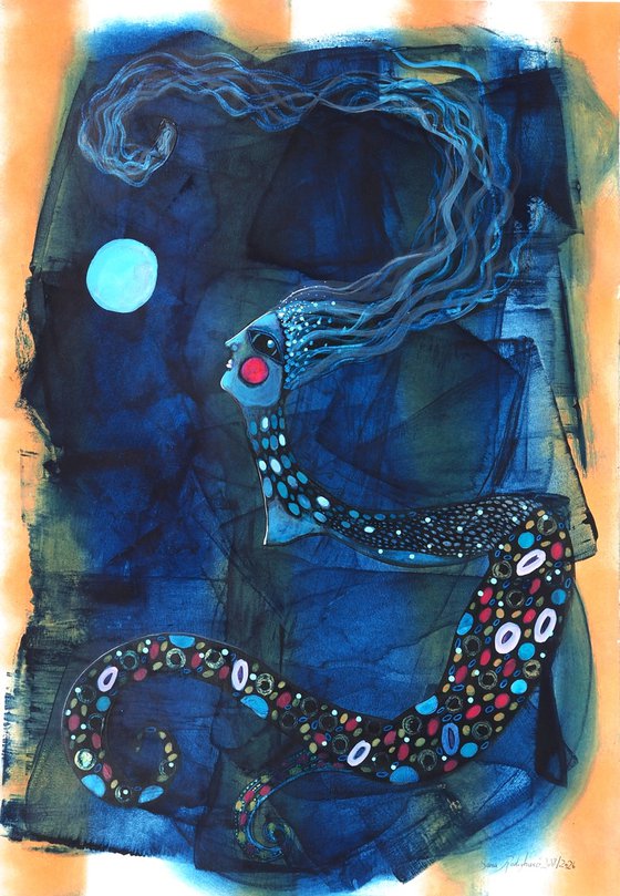 Dreams of the Deep Sea - mermaid