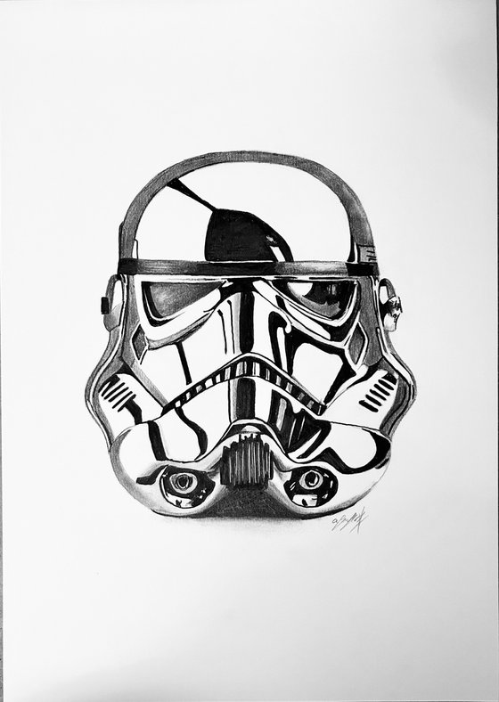 Storm trooper helmet