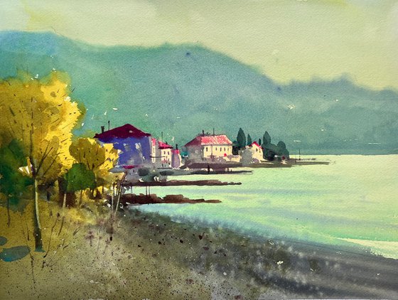 Autumn Morning at the Sea