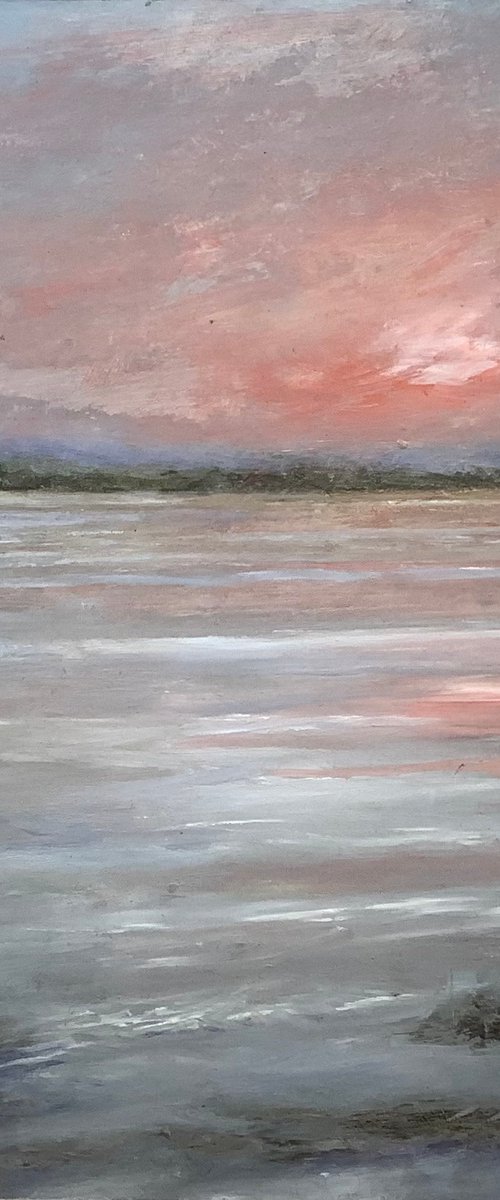 Estuary Sunset by Linda Bartlett