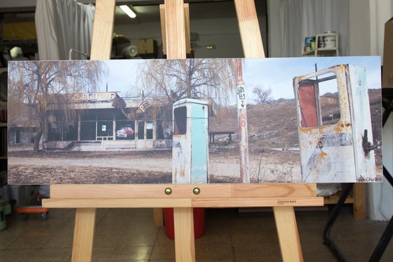 Petrol station, Aspindza, Georgia