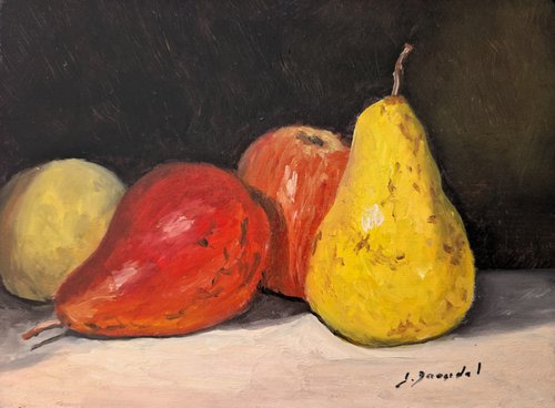Apples and pears by José DAOUDAL