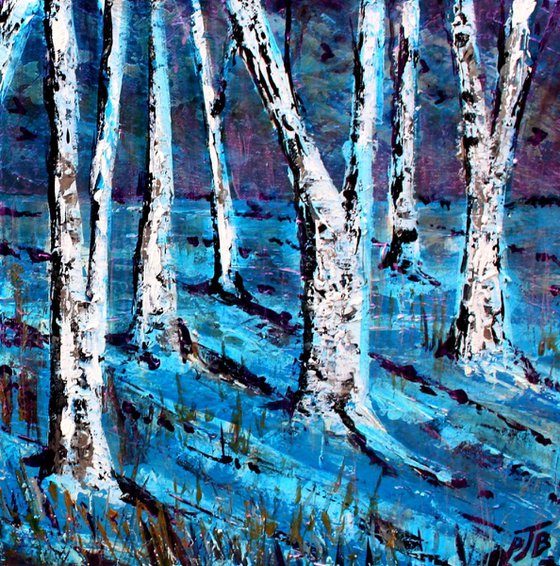 Winter Birches II