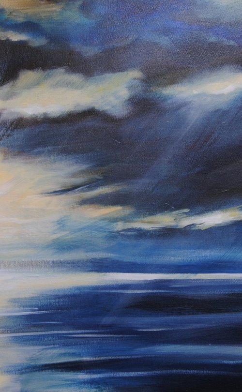 Sunset over Uig Bay by Ian macphie
