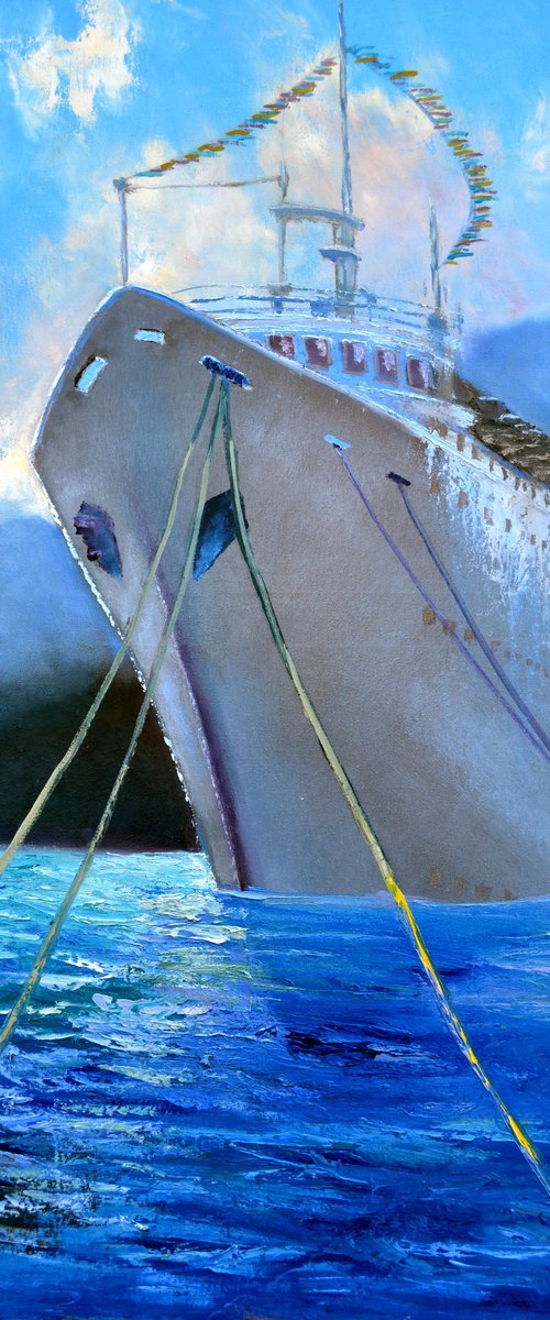 The Harbor Silence: Giant at Rest by Elena Lukina