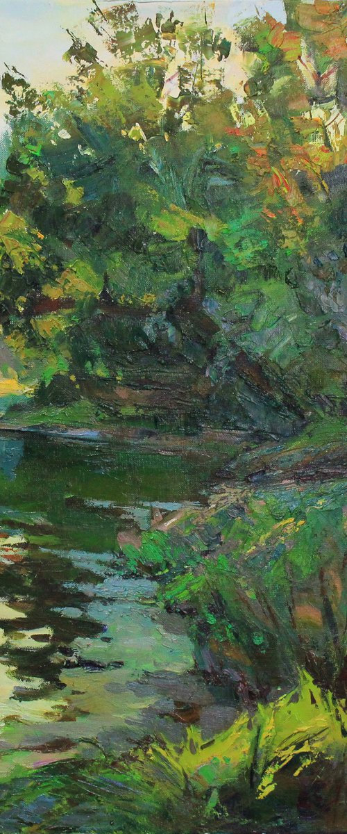 "Near the river" by Alisa Onipchenko-Cherniakovska