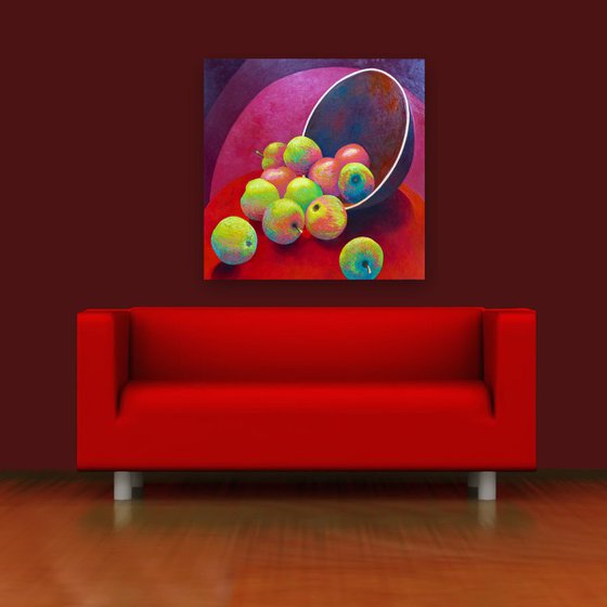 SPILLED BOWL OF APPLES ii