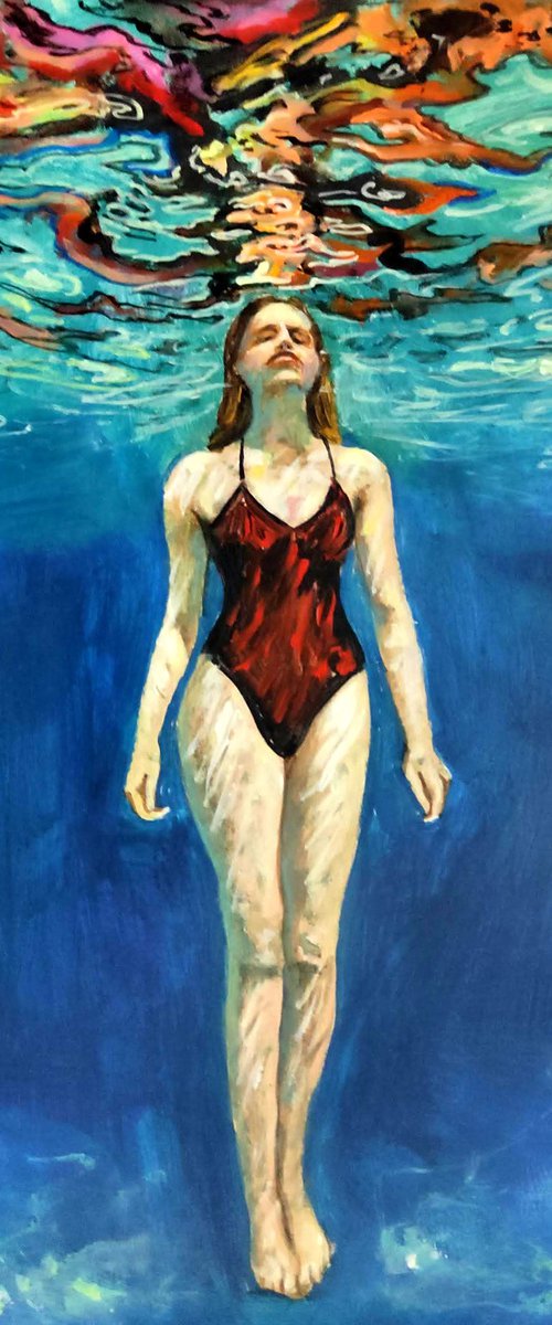 Girl swimming45 by Vishalandra Dakur