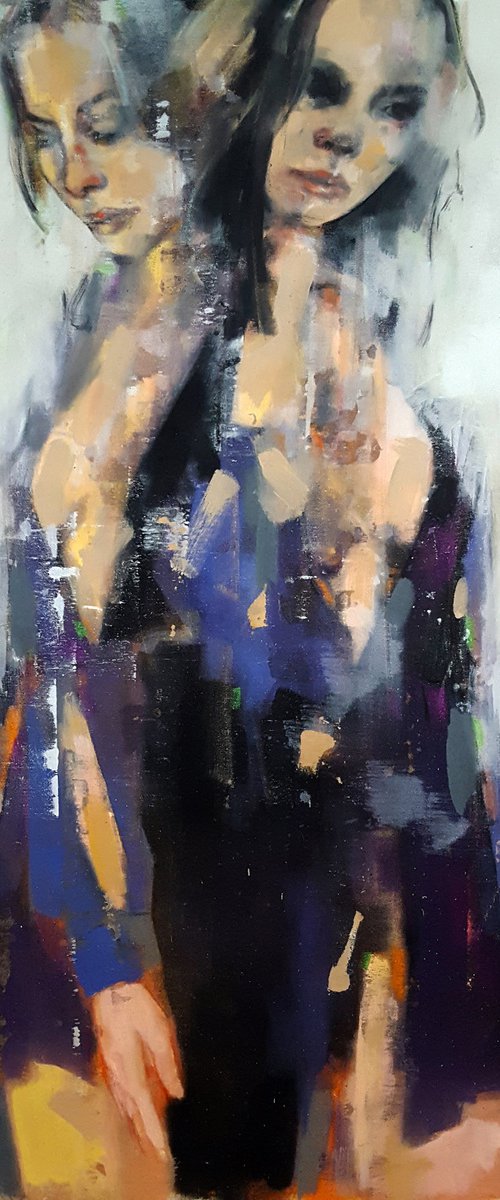 figure with blue 4-22-20 by Thomas Donaldson