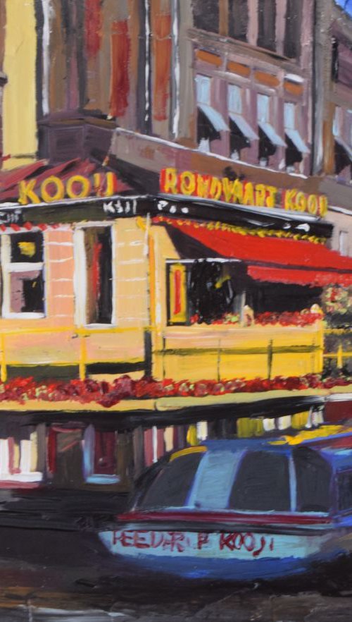 Your Boat Awaits in Amsterdam by Andrew  Reid Wildman