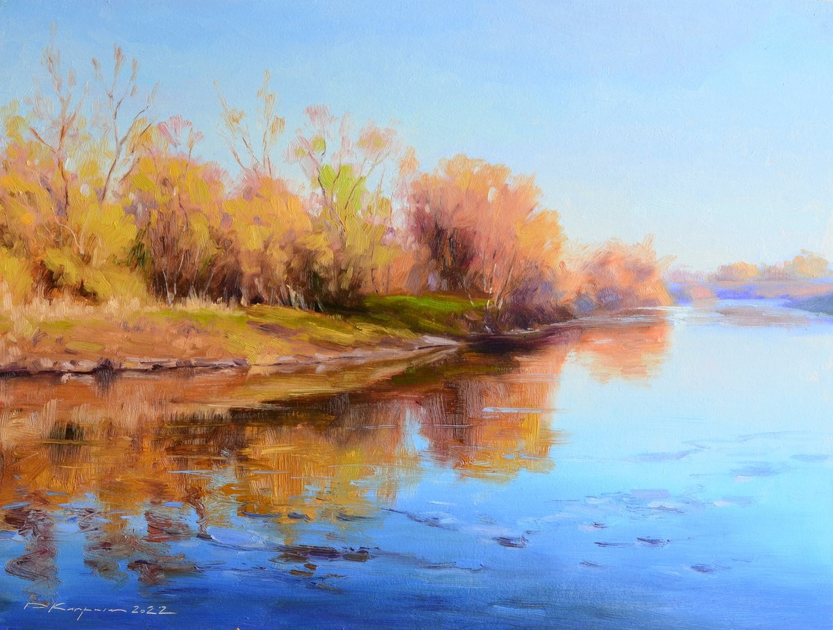 Spring Waters By Ruslan Kiprych, 16 X 12, Artwork For Sale On Artfinder