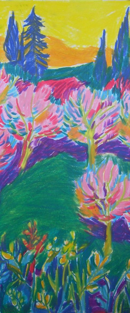 Peach-trees by Maja Grecic