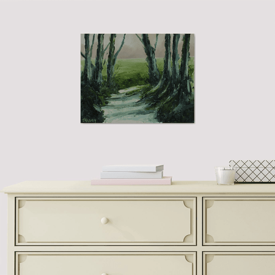 Through the woods, Irish Landscape