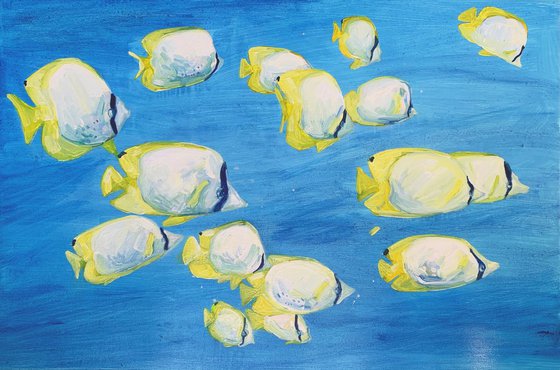 Fish -(80x 52cm)