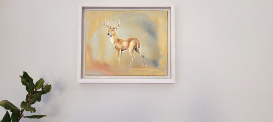 Deer In Soft Colours