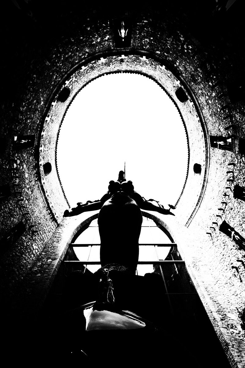 Expressive Cityscapes Photograph By Christian Schwarz, 17 X 24, Hommage i? Dali, Original Artwork